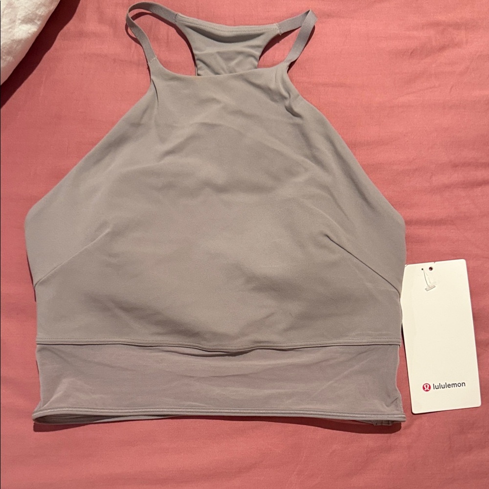 lululemon athletica Gray Tank Top